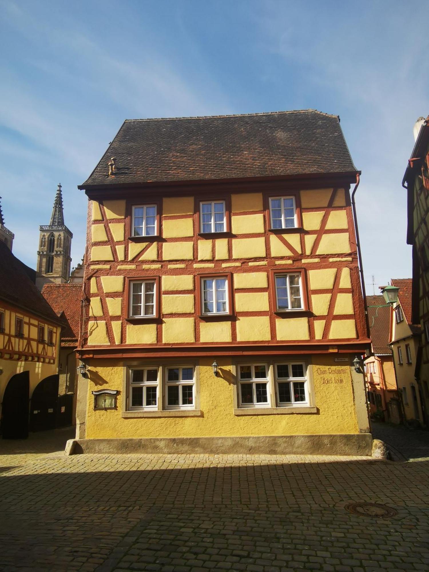 China Restaurant Hotel Lotus Rothenburg ob der Tauber Exterior photo