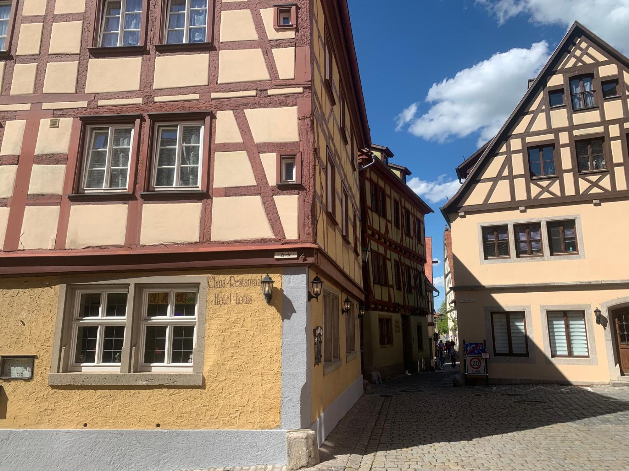 China Restaurant Hotel Lotus Rothenburg ob der Tauber Exterior photo