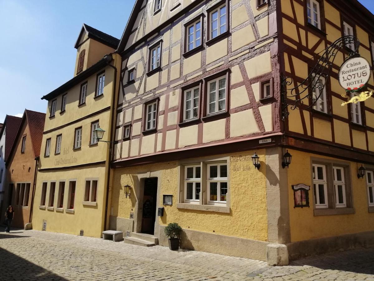 China Restaurant Hotel Lotus Rothenburg ob der Tauber Exterior photo